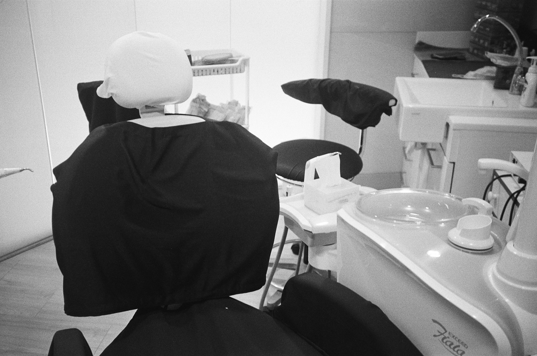Dental clinic treatment room with professional equipment